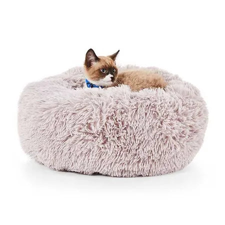 Snuggle Ball Cat Bed Latte 45x20cm