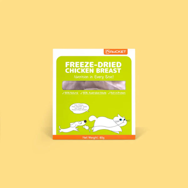 Pawcket Freeze-Dried Free Range Raw Chicken Breast Treat